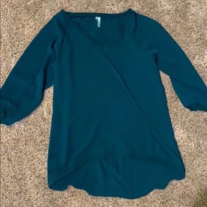 Emerald 3/4 Sleeve Blouse